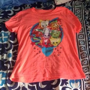 Neon Pink Shopkins tee